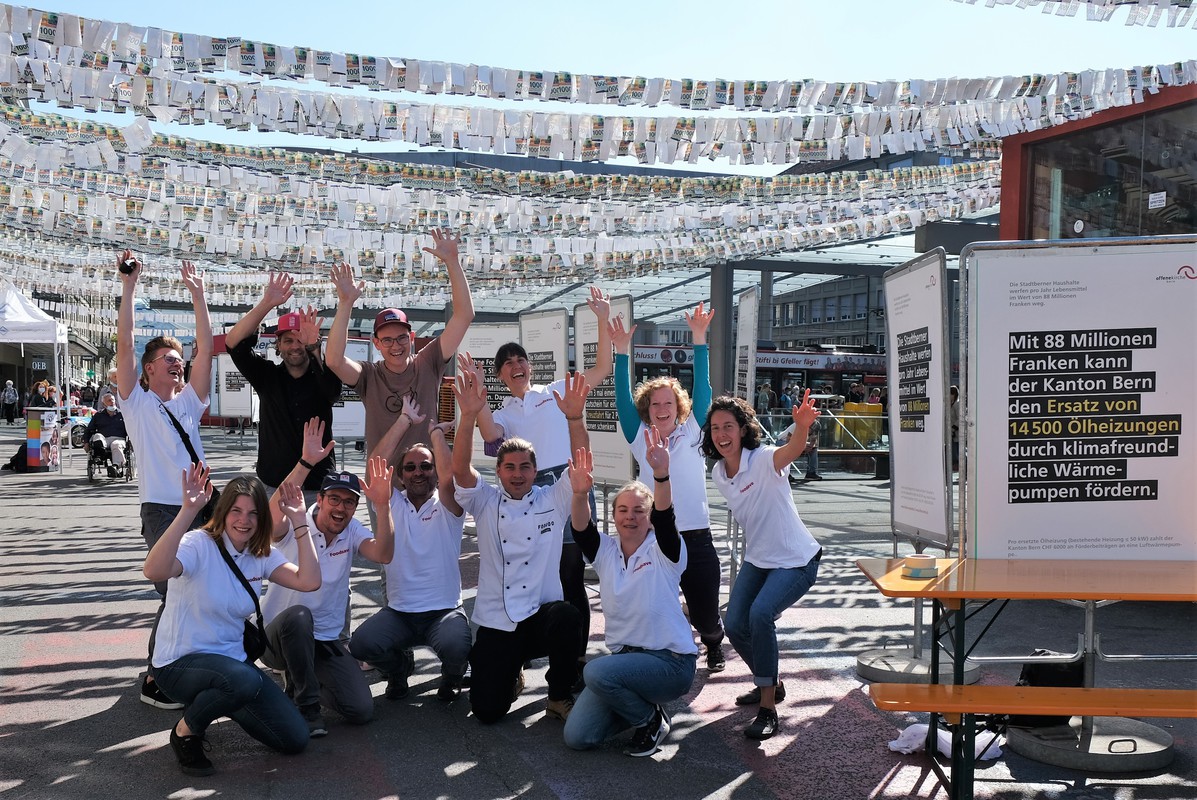 Teamphoto of «foodsave-bankette.ch: Klimaschutz auf den Tisch gebracht»