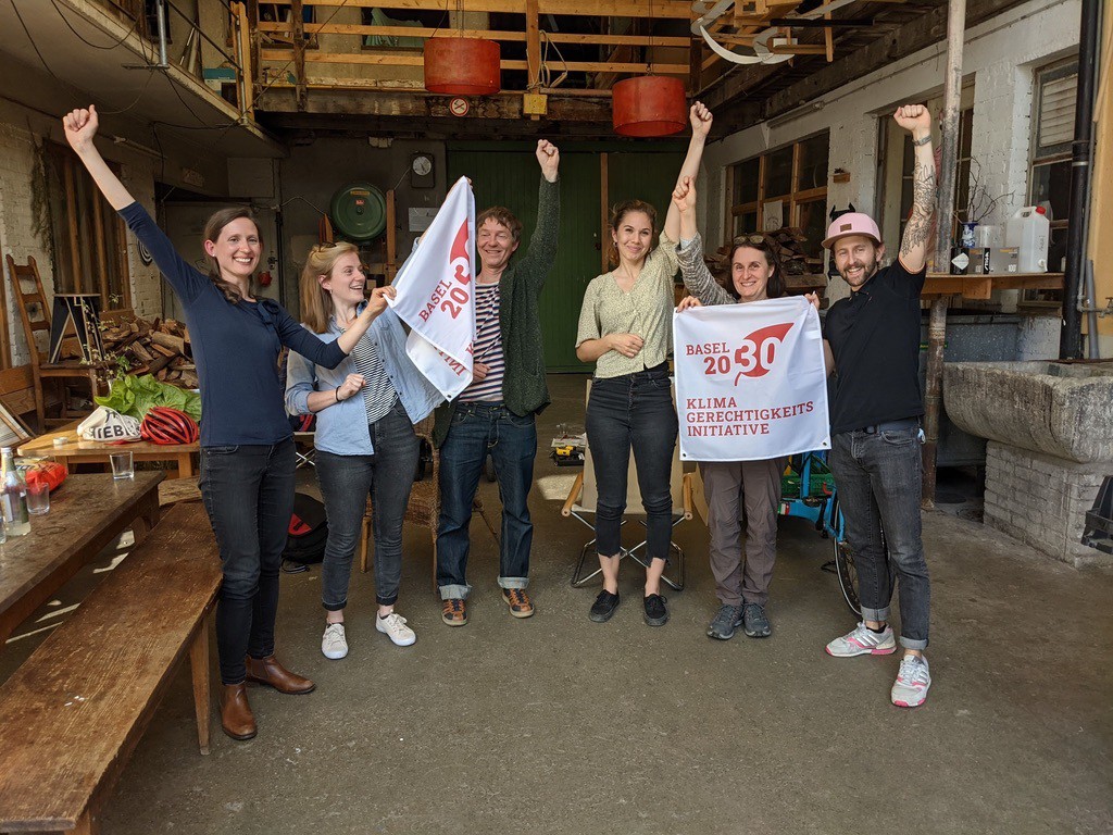 Teamphoto of «Klimagerechtigkeitsinitiative Basel2030»