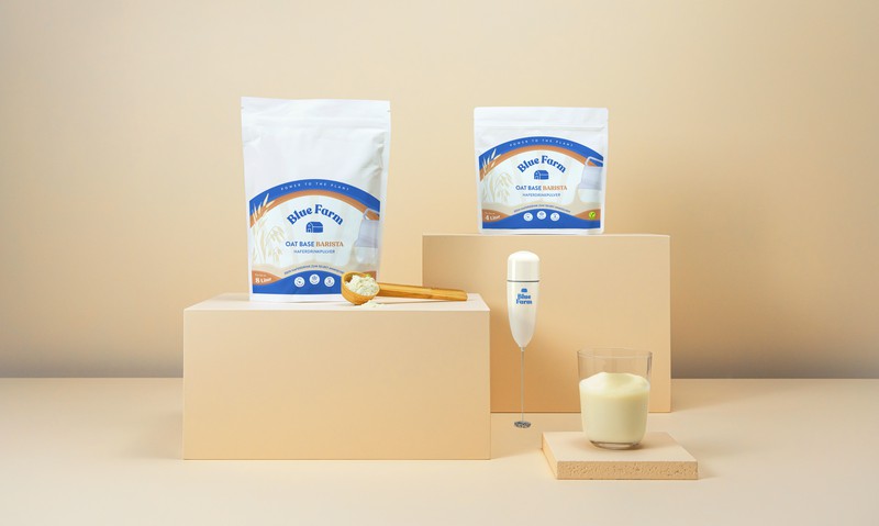 Hafermilchprodukte in Pulverform